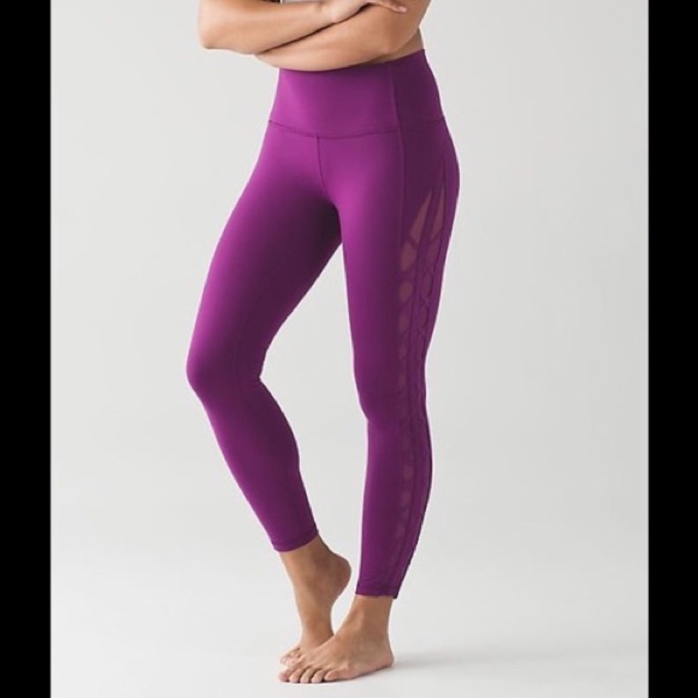Lulu Lemon High Times Pant. Rhythm SE *RARE